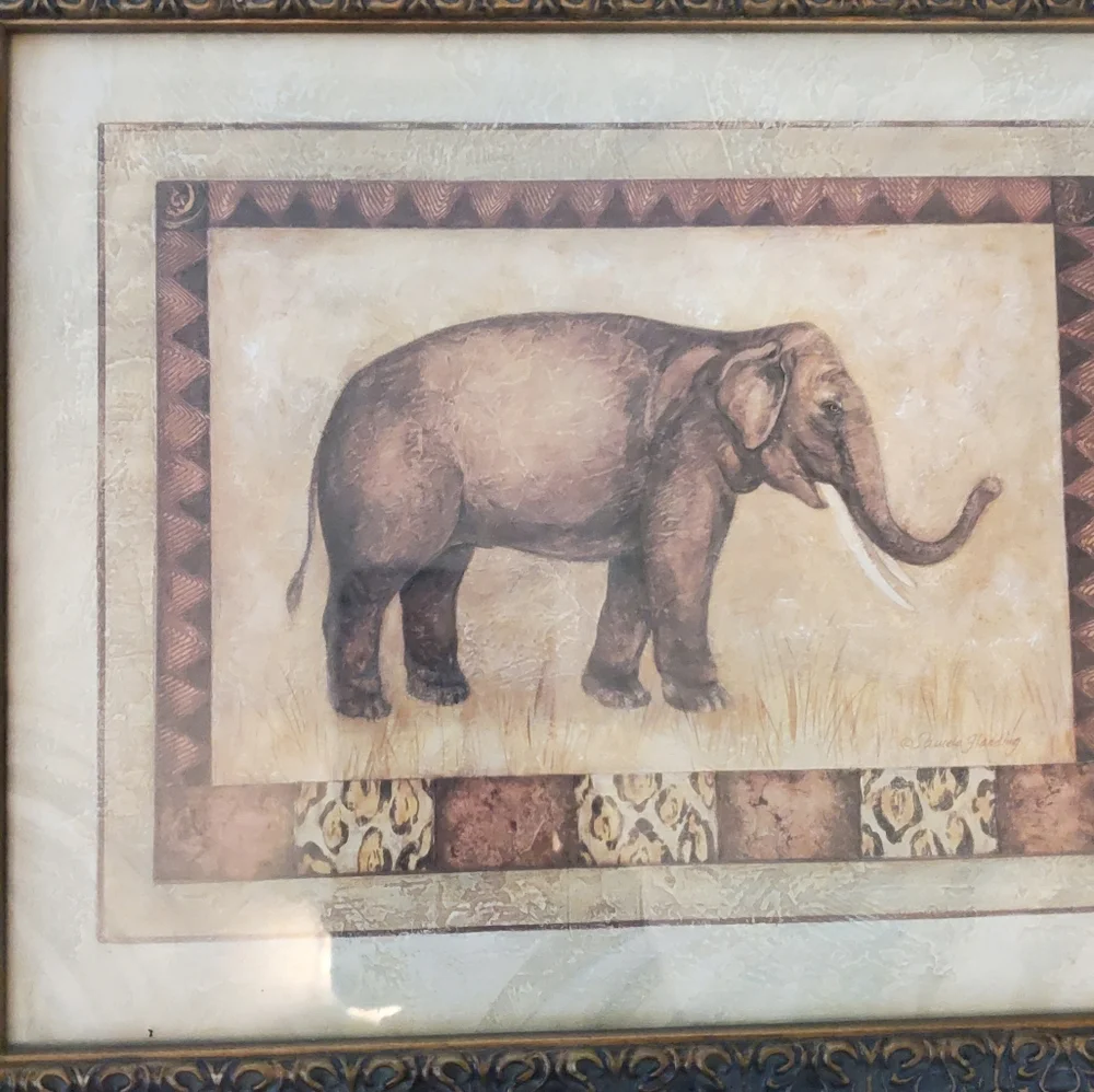 Set of 3‎ Jungle Art Framed Prints